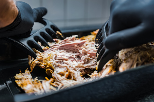 pulled pork sliders catering
